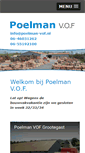 Mobile Screenshot of poelman-vof.nl
