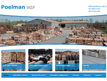Tablet Screenshot of poelman-vof.nl